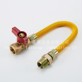 CSA gas connector 100-3038-L yellow coated